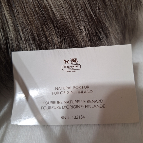 Coach Legacy Fox Fur Tote - Picture 5 of 15